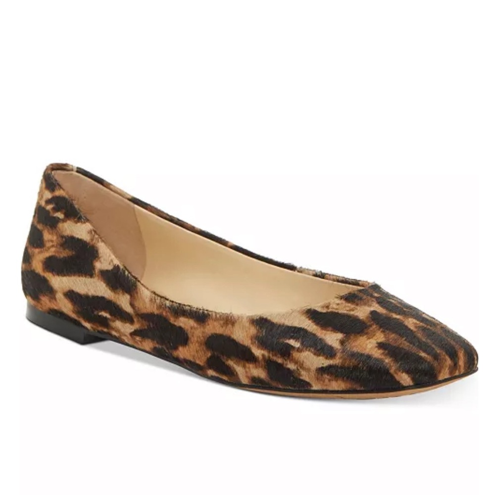 Vince Camuto | Bicanna Flats in Leopard Print Calf Hair